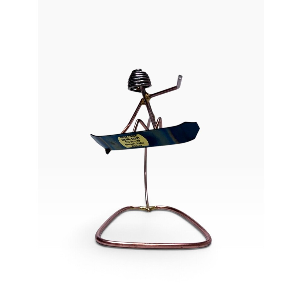 Rock Creek Metal Craft Snowboarder Hand Grab Action Figure Winter Sports Olympic